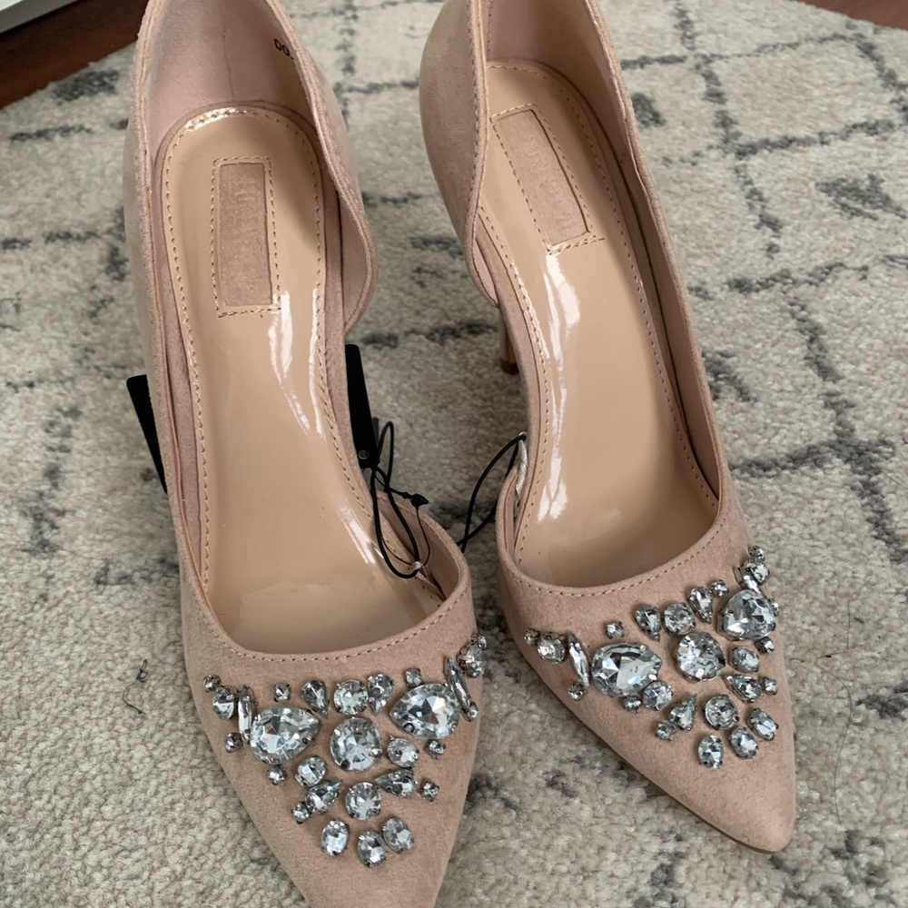 Diamond stiletto heels